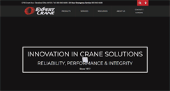 Desktop Screenshot of expertcrane.com